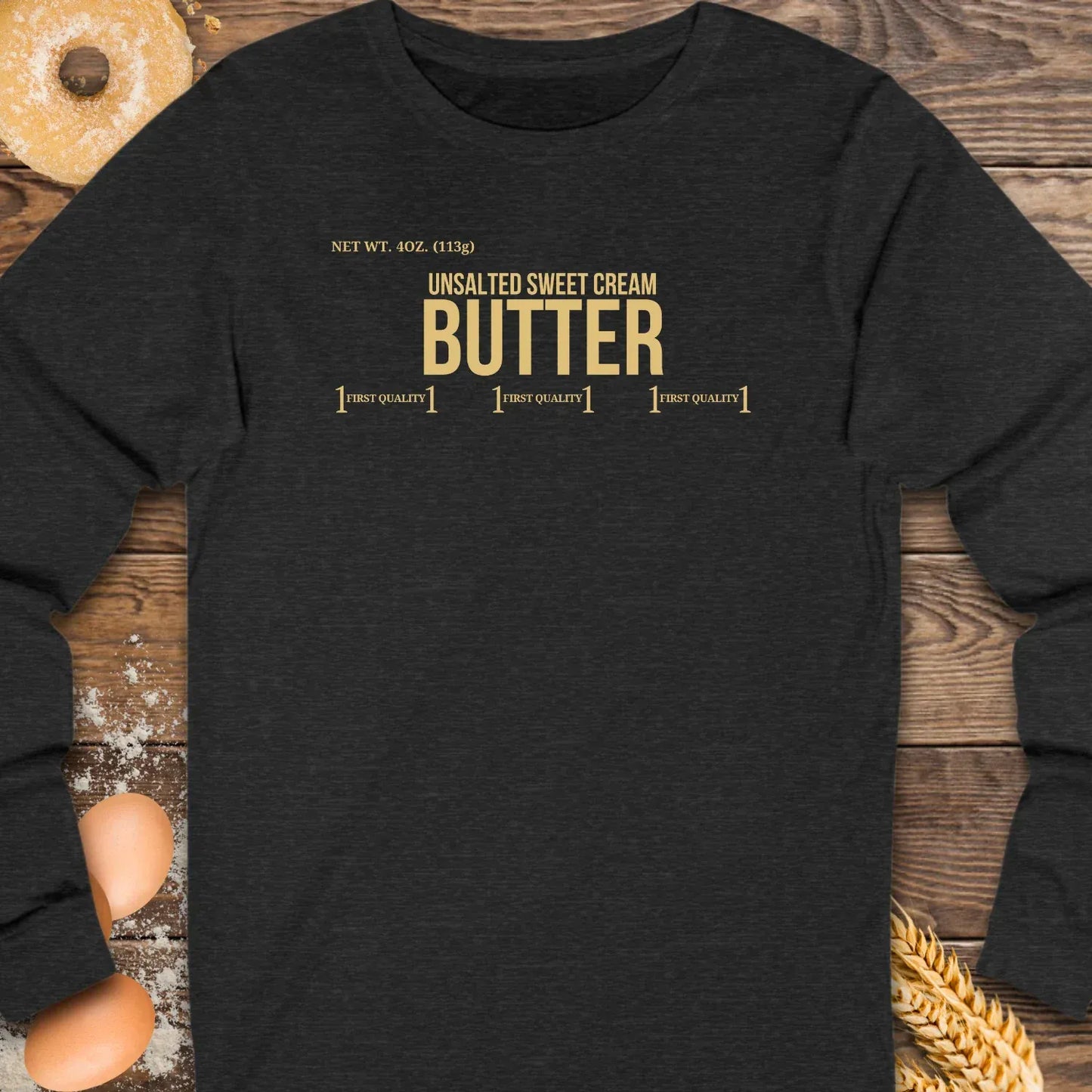 Unsalted Butter Long Sleeve Tee