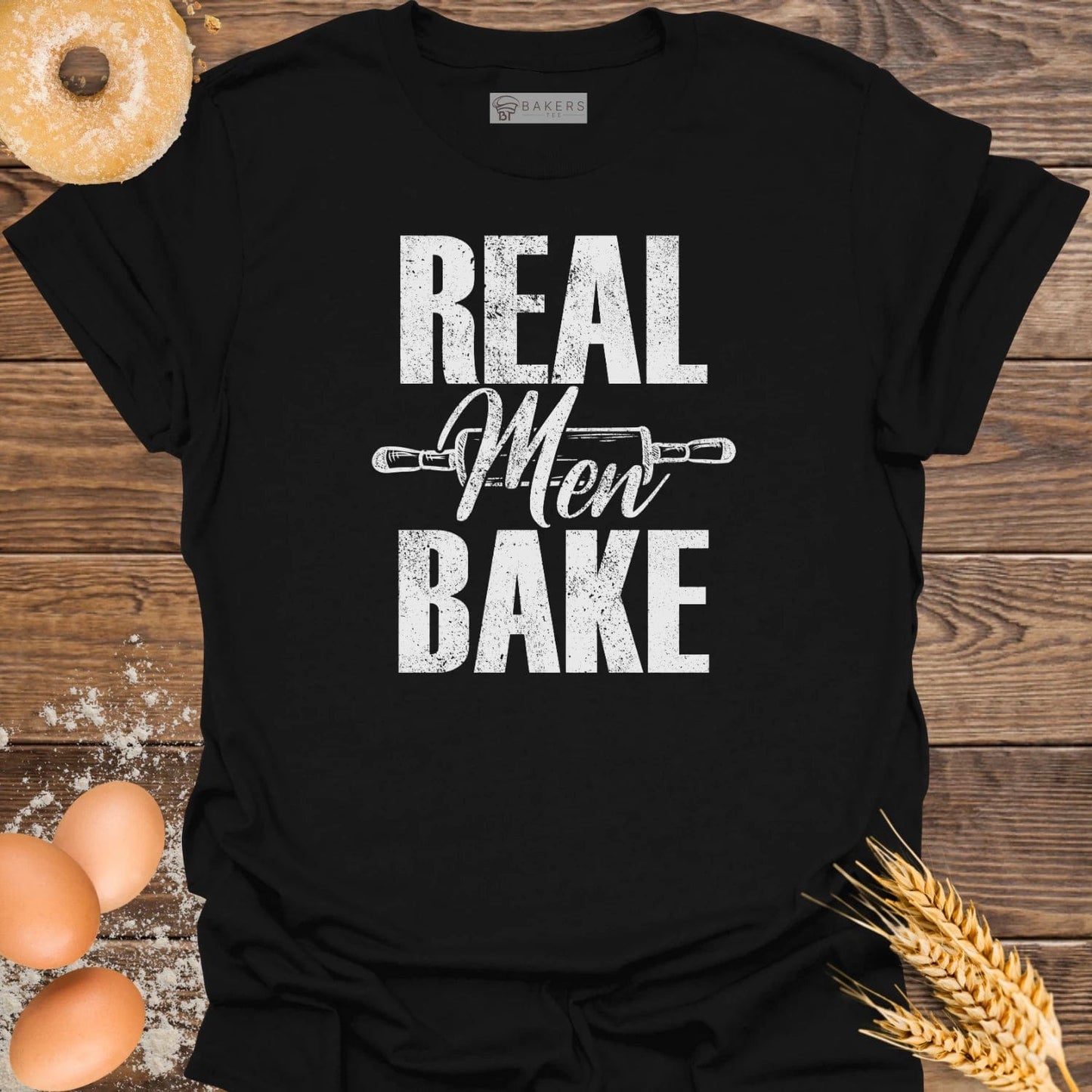 Real Men Bake T-Shirt
