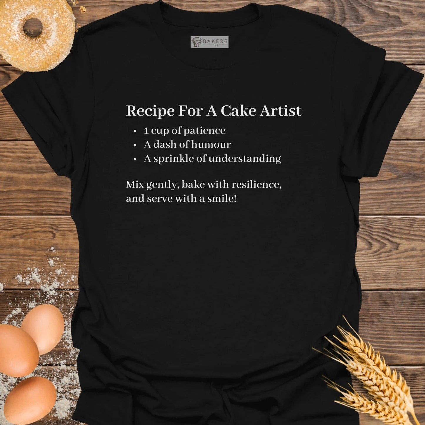 Recipe for a Cake Artist T-Shirt