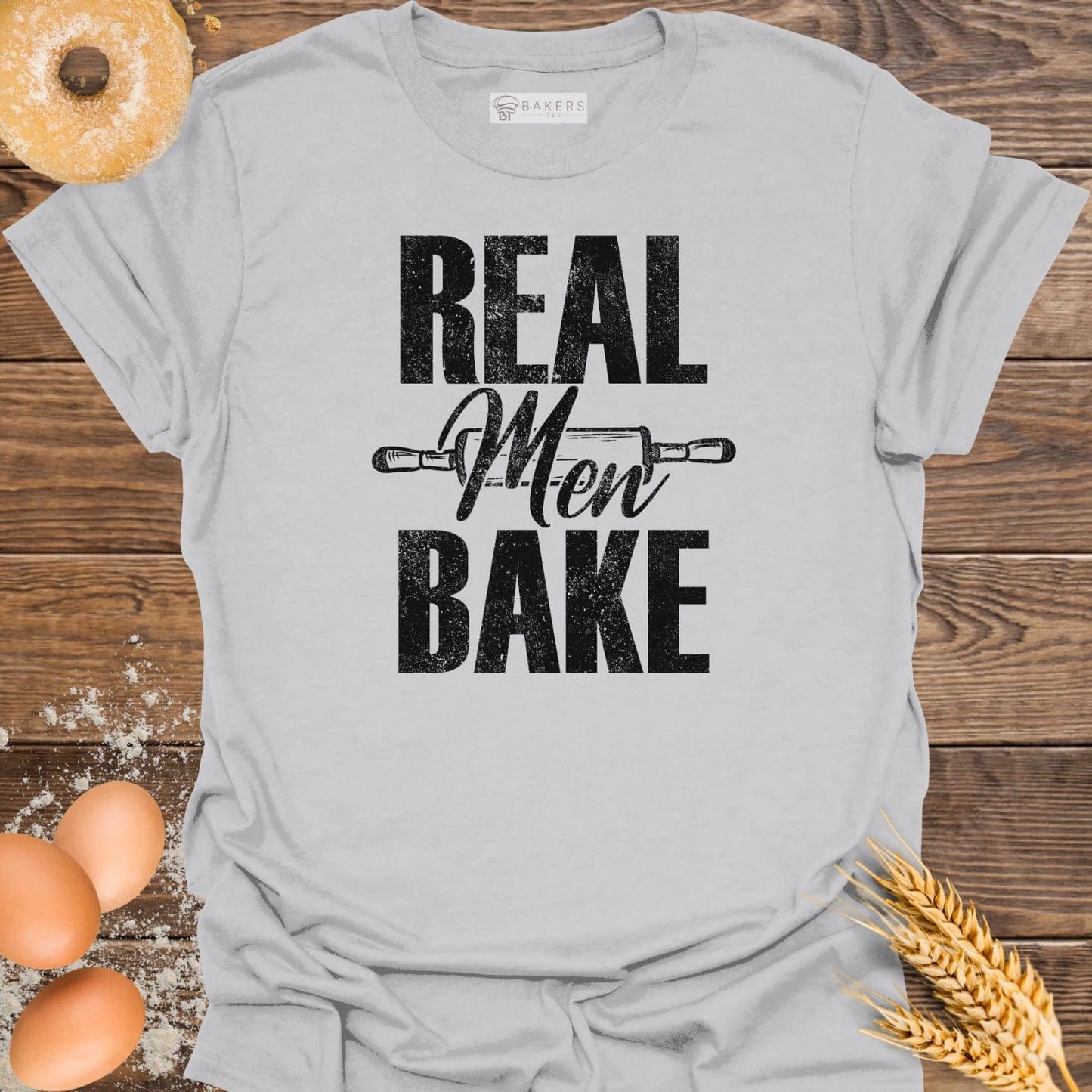 Real Men Bake T-Shirt