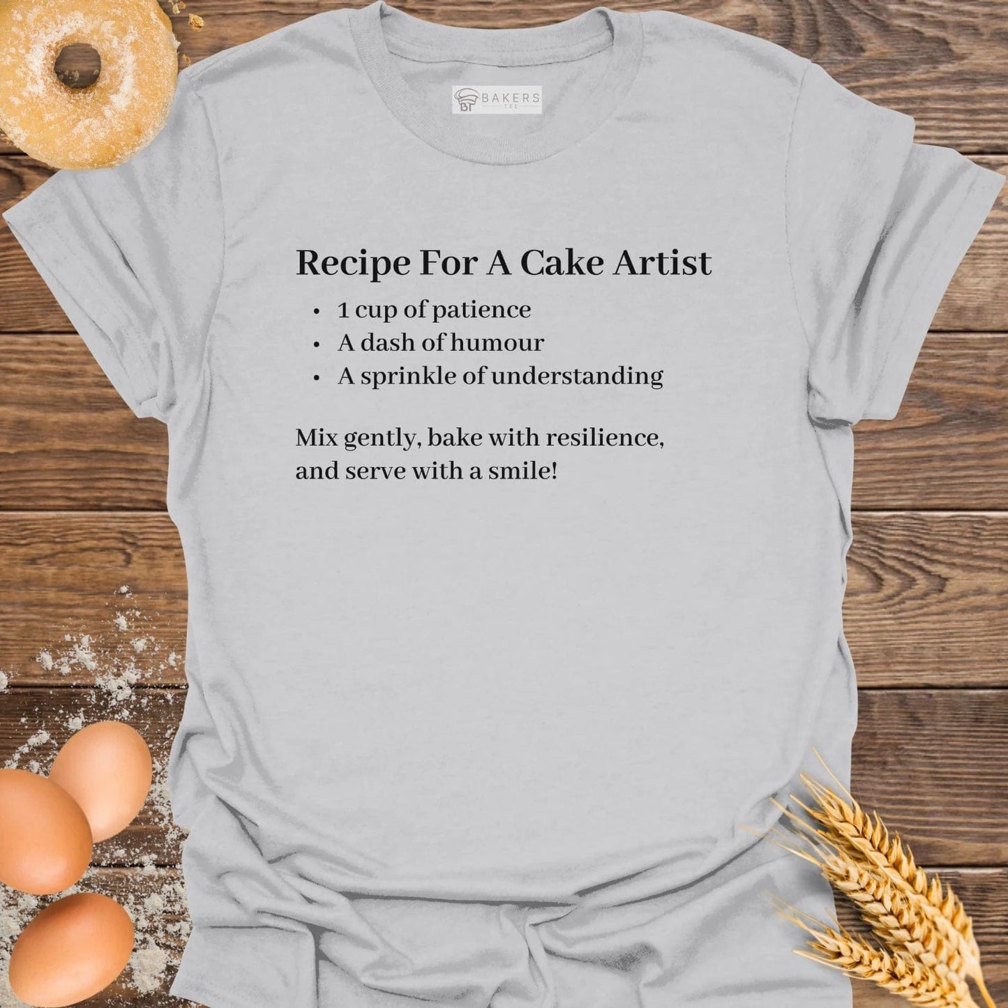 Recipe for a Cake Artist T-Shirt