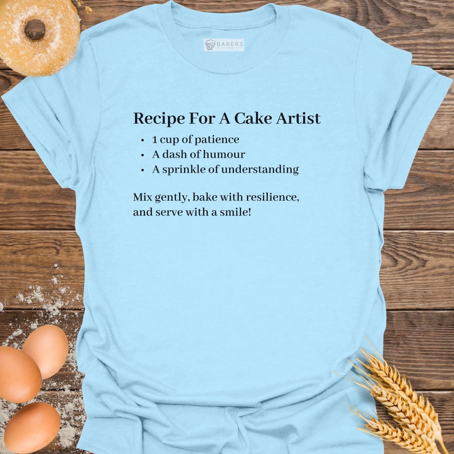 Recipe for a Cake Artist T-Shirt