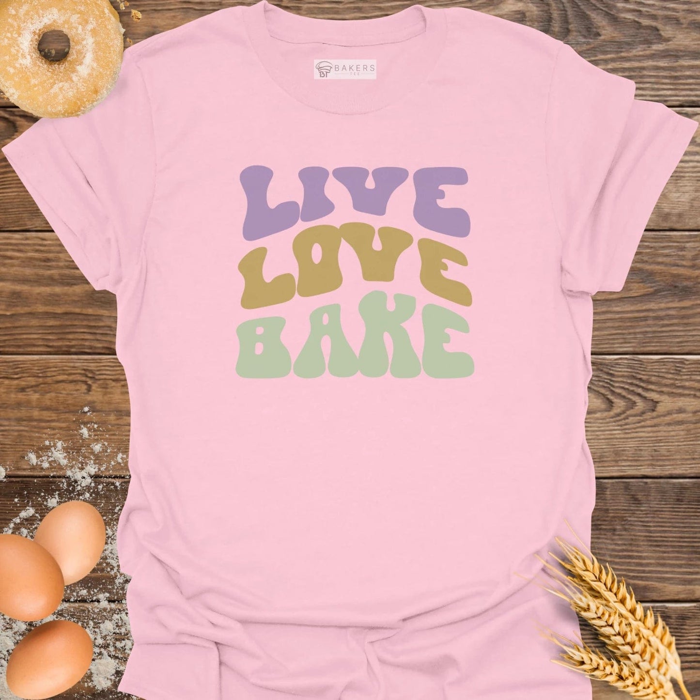 Live Love Bake T-Shirt