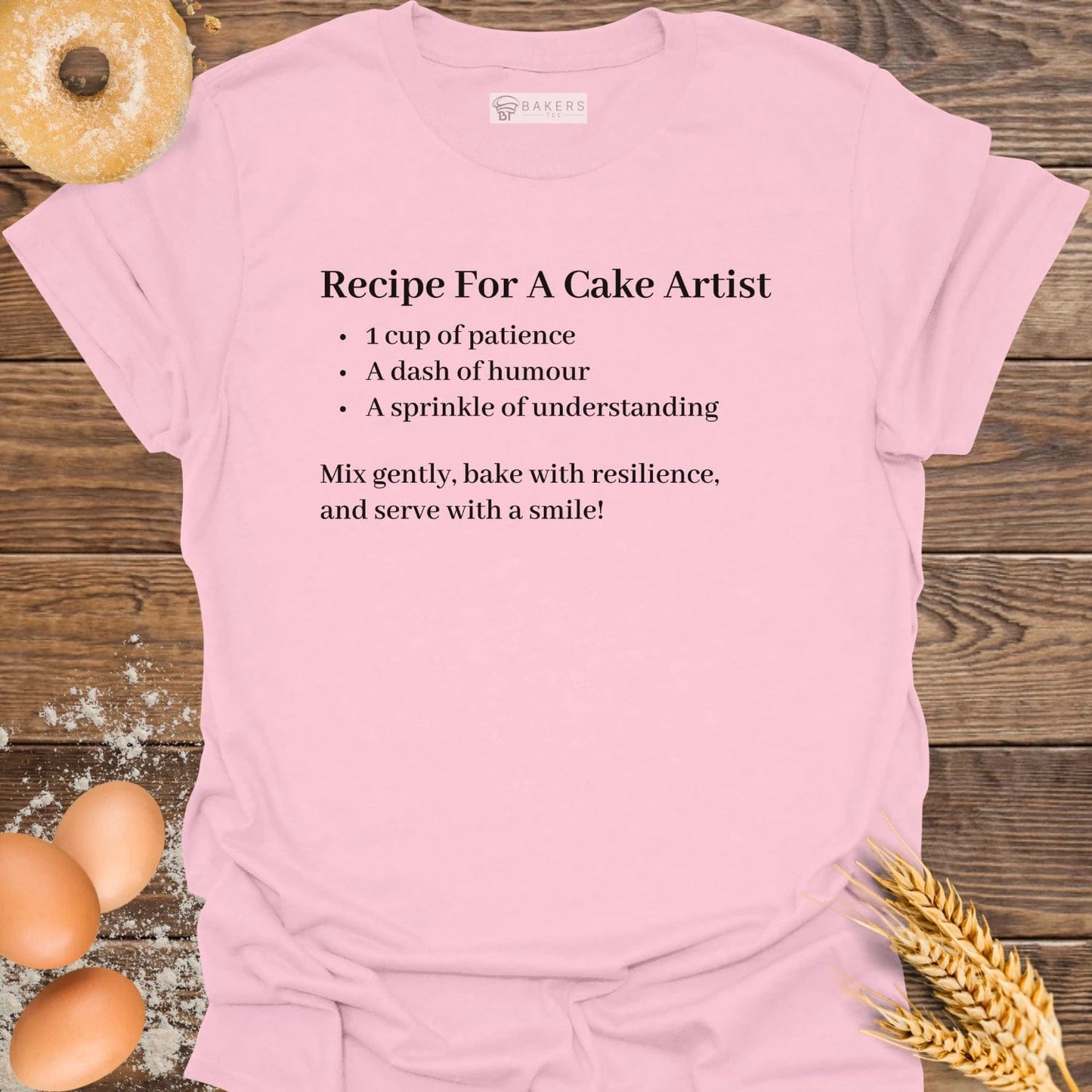 Recipe for a Cake Artist T-Shirt