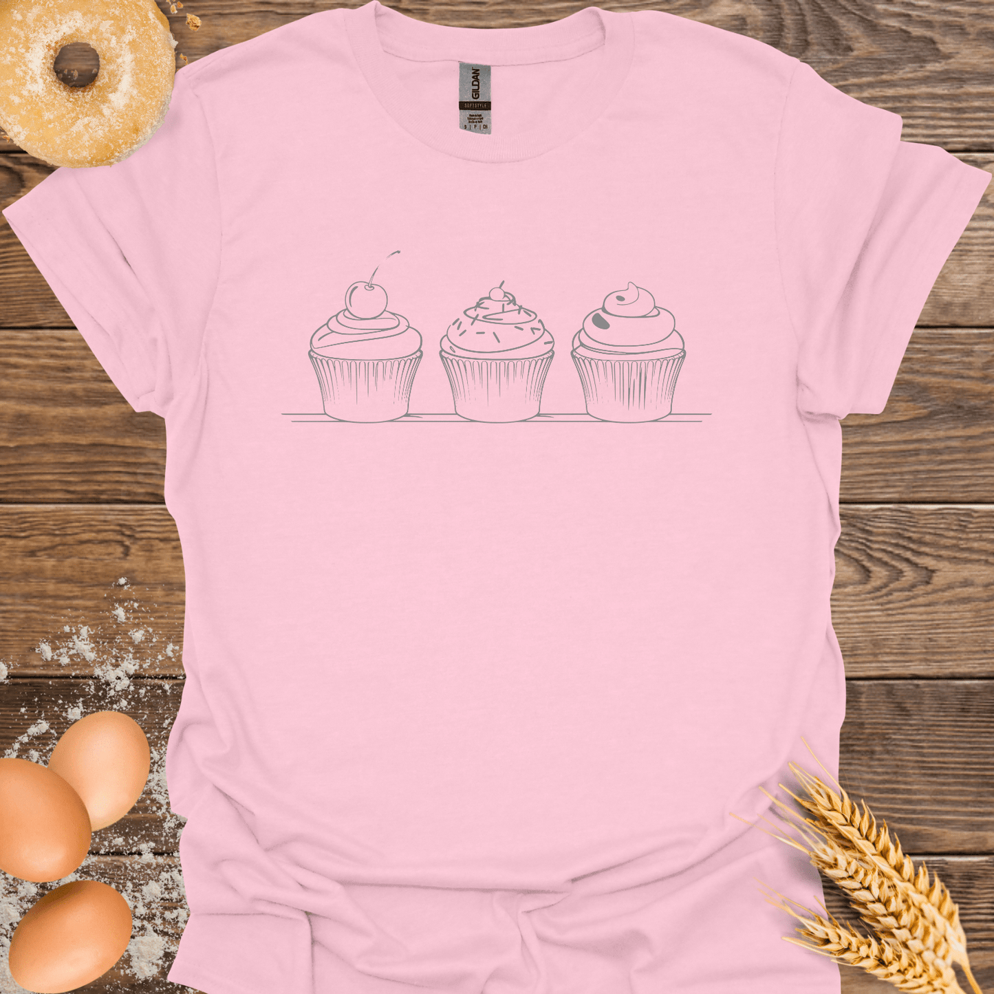 Cupcake Trio T-Shirt