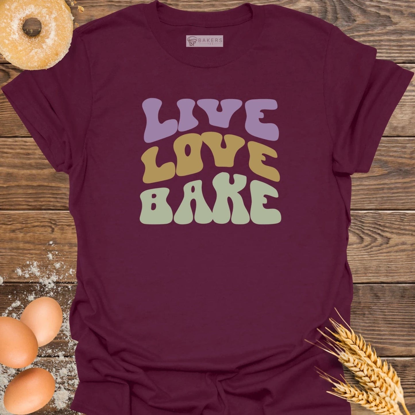 Live Love Bake T-Shirt