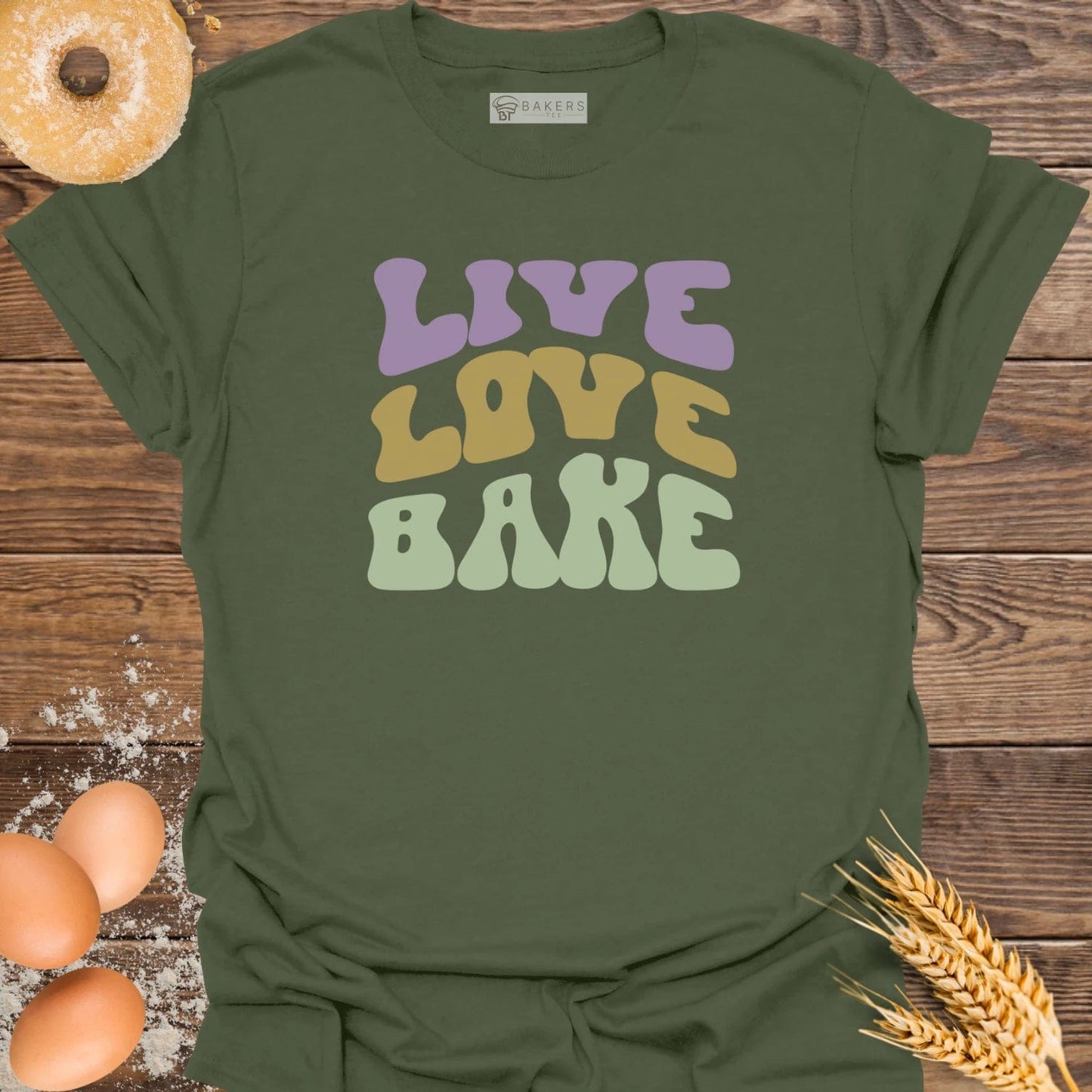 Live Love Bake T-Shirt