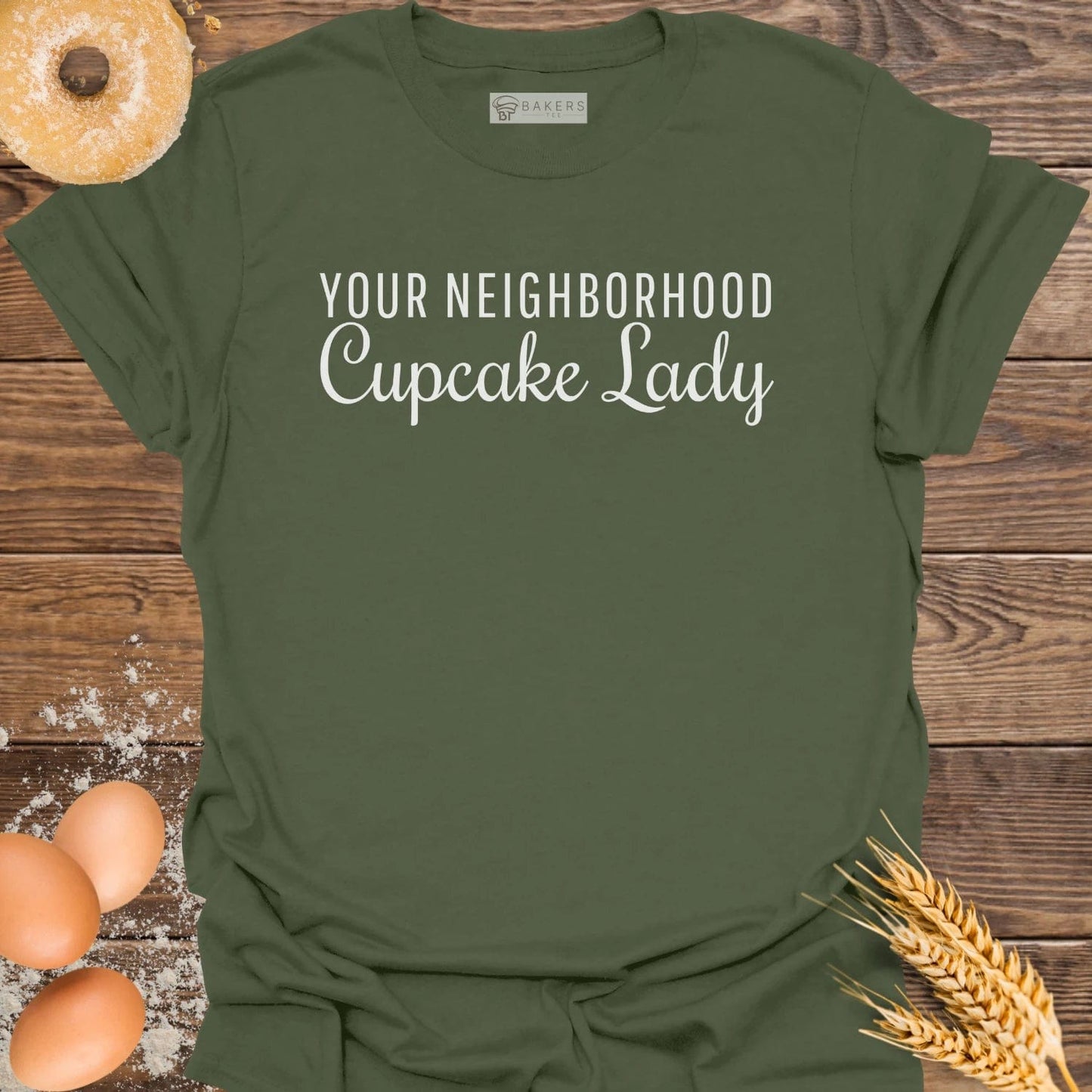 Neighborhood Cupcake Lady T-Shirt