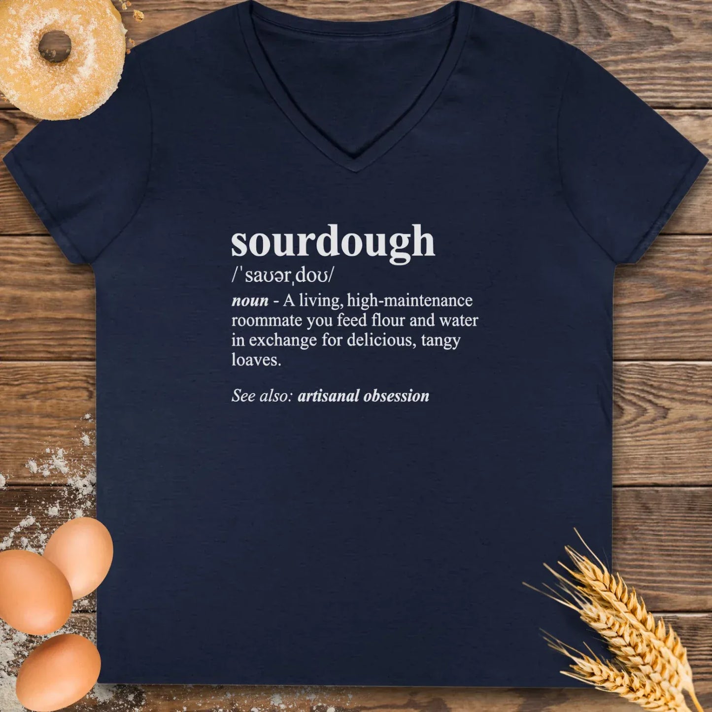 Sourdough Definition V-Neck