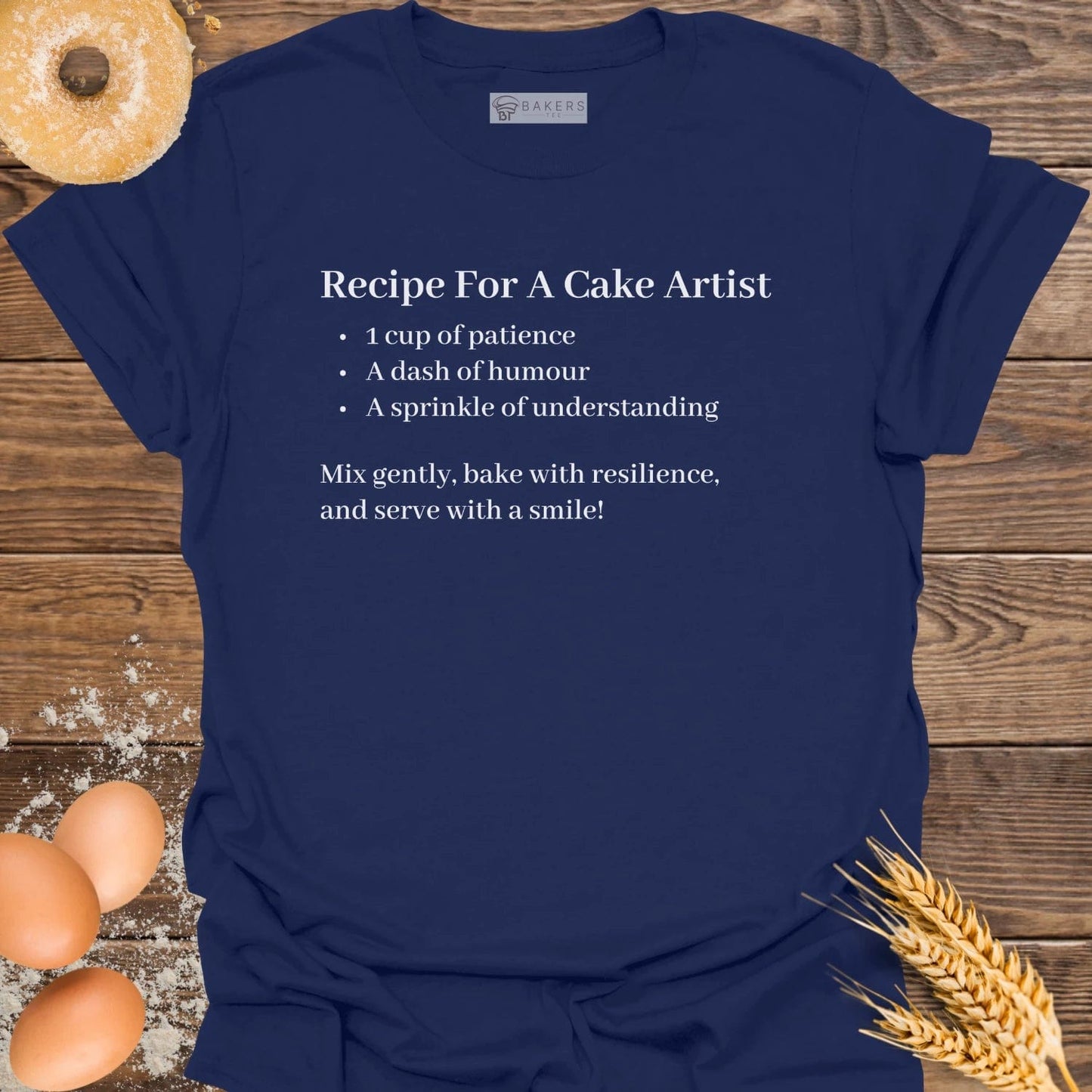 Recipe for a Cake Artist T-Shirt