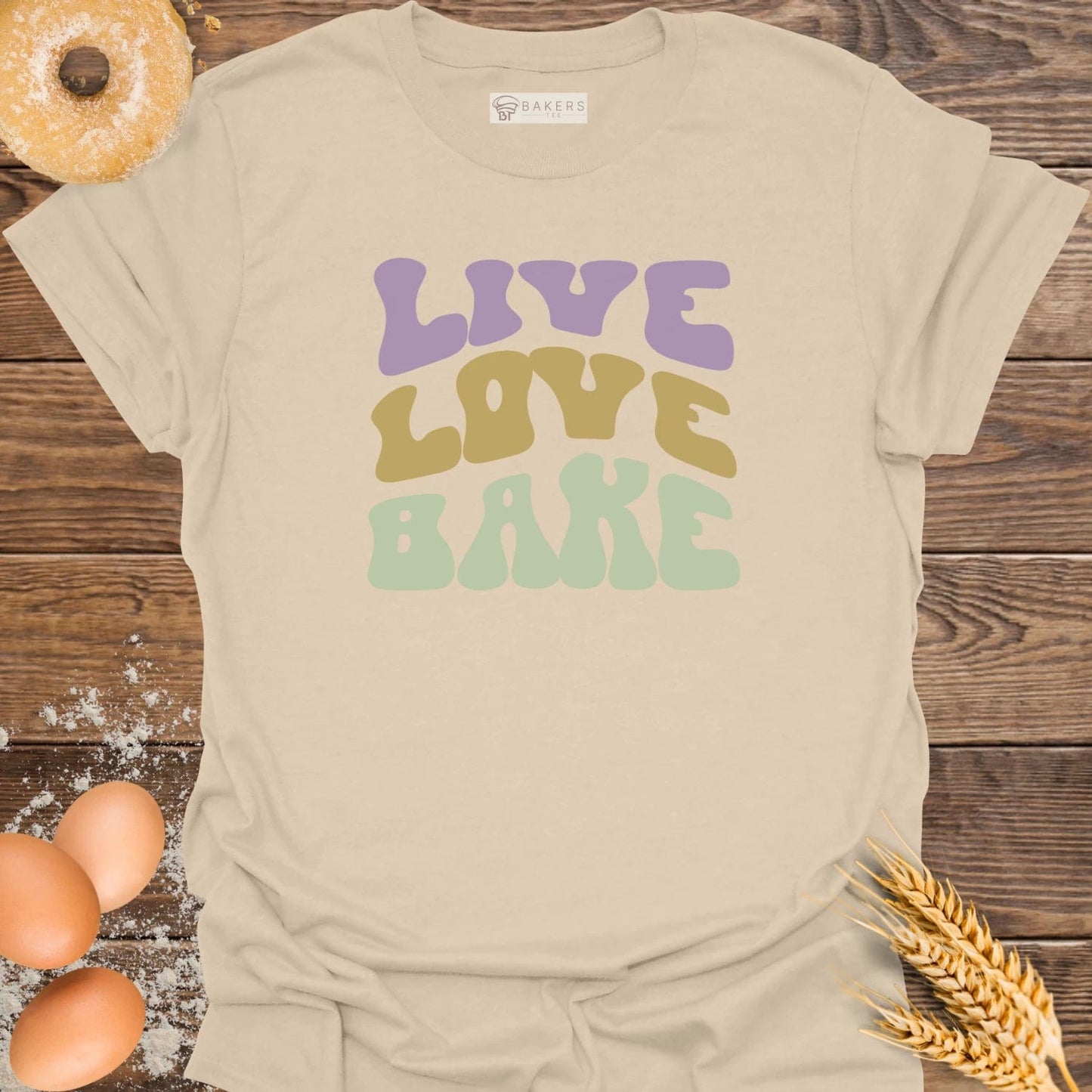 Live Love Bake T-Shirt