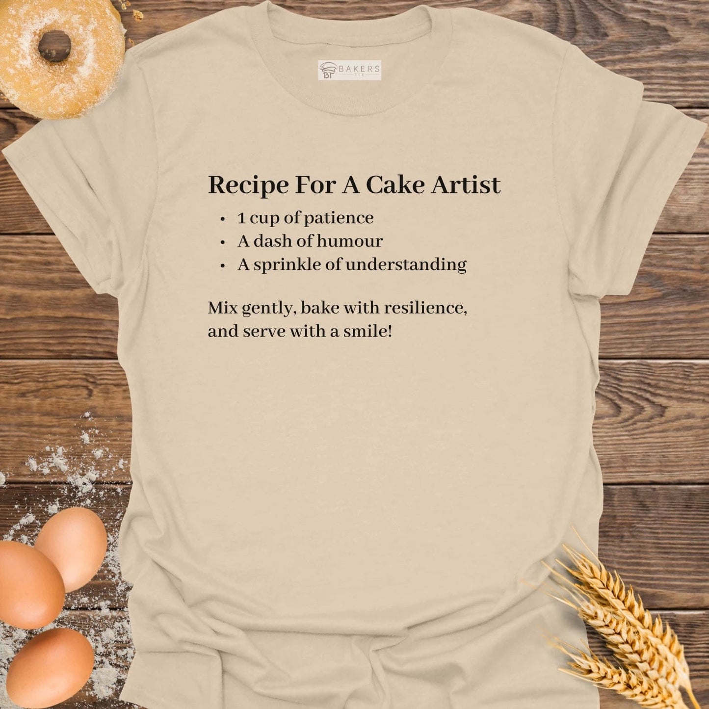 Recipe for a Cake Artist T-Shirt