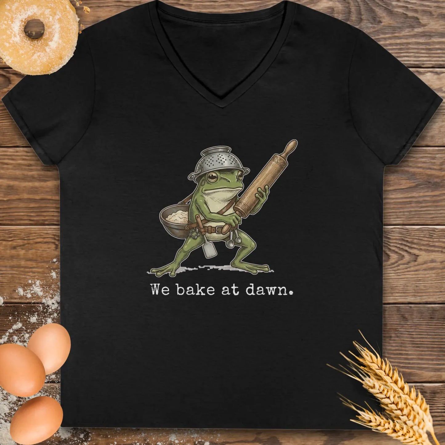Bake at Dawn V-Neck