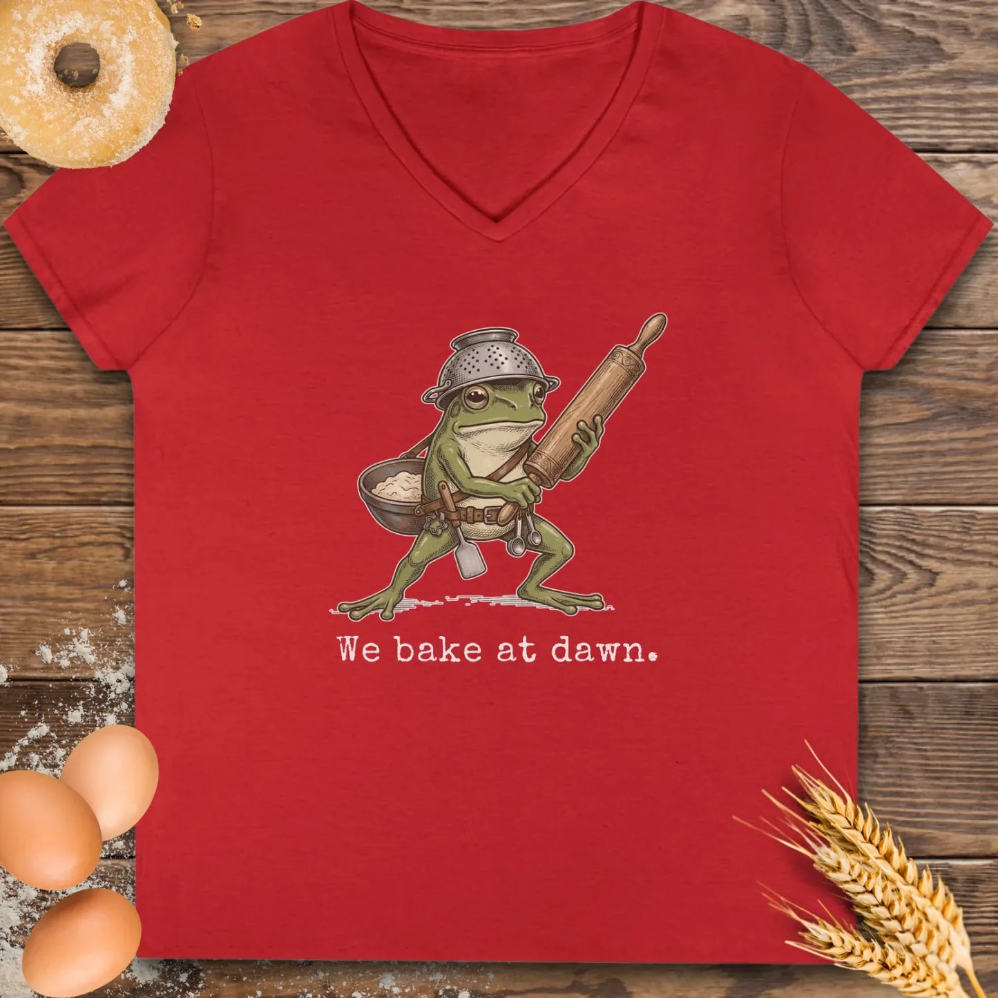 Bake at Dawn V-Neck