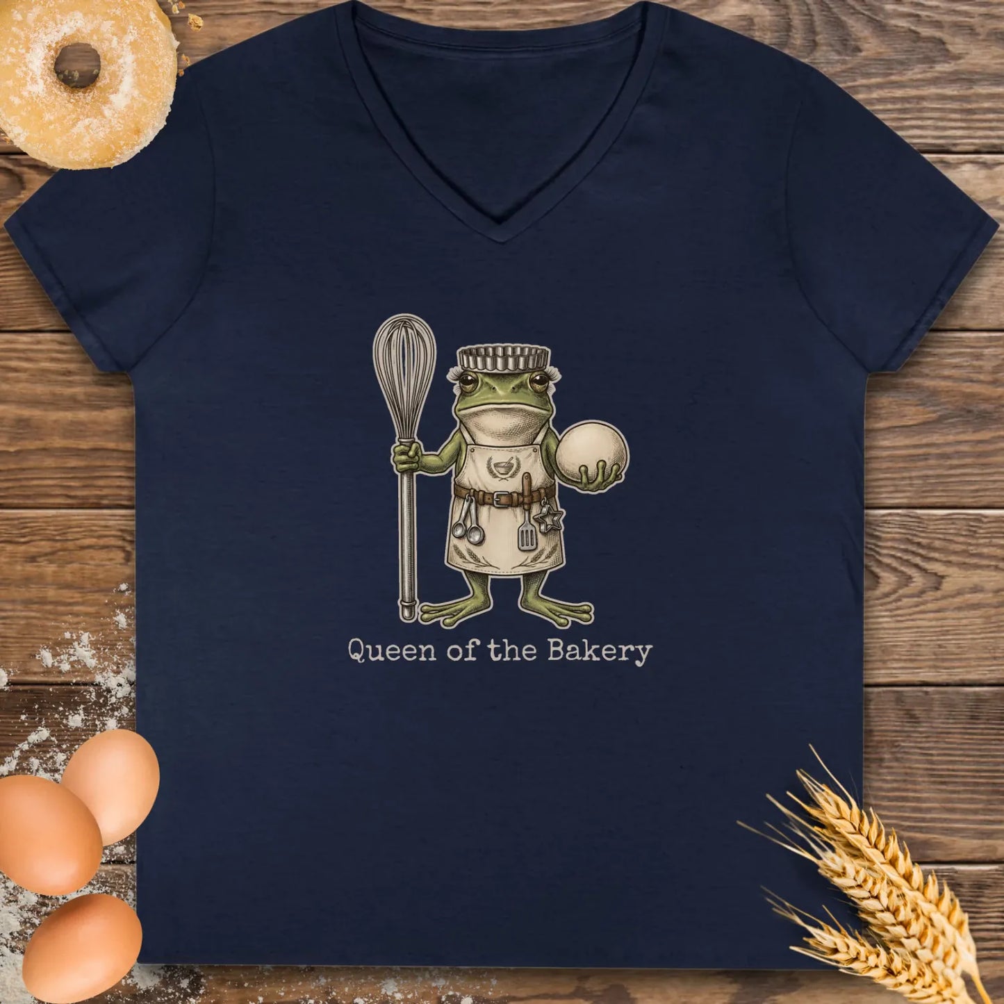 Queen Bakery V-Neck