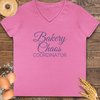 Bakery Chaos V-Neck T-Shirt