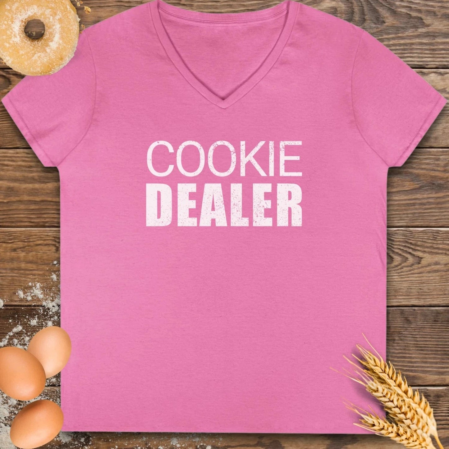 Cookie Dealer V-Neck T-Shirt