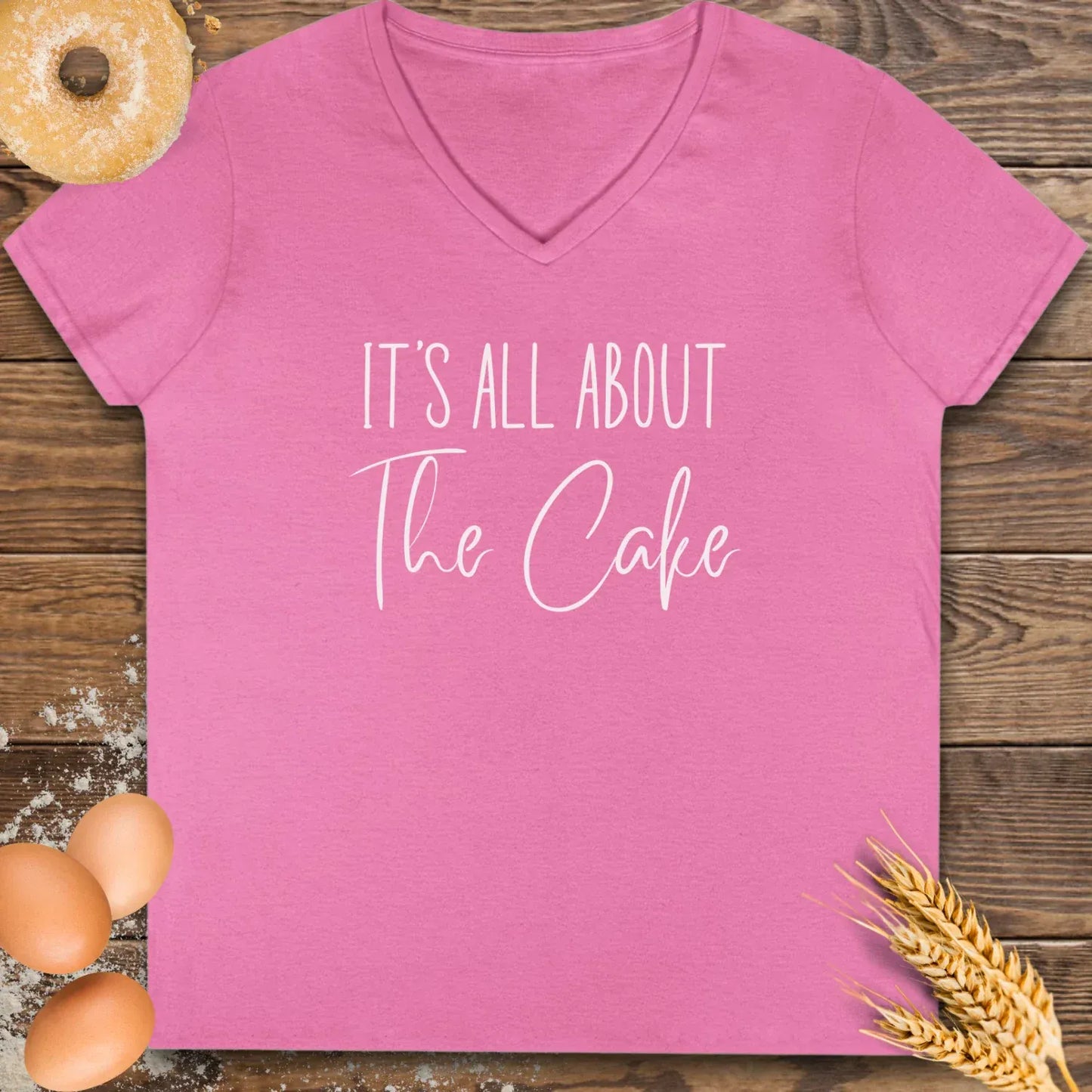 About Cake V-Neck