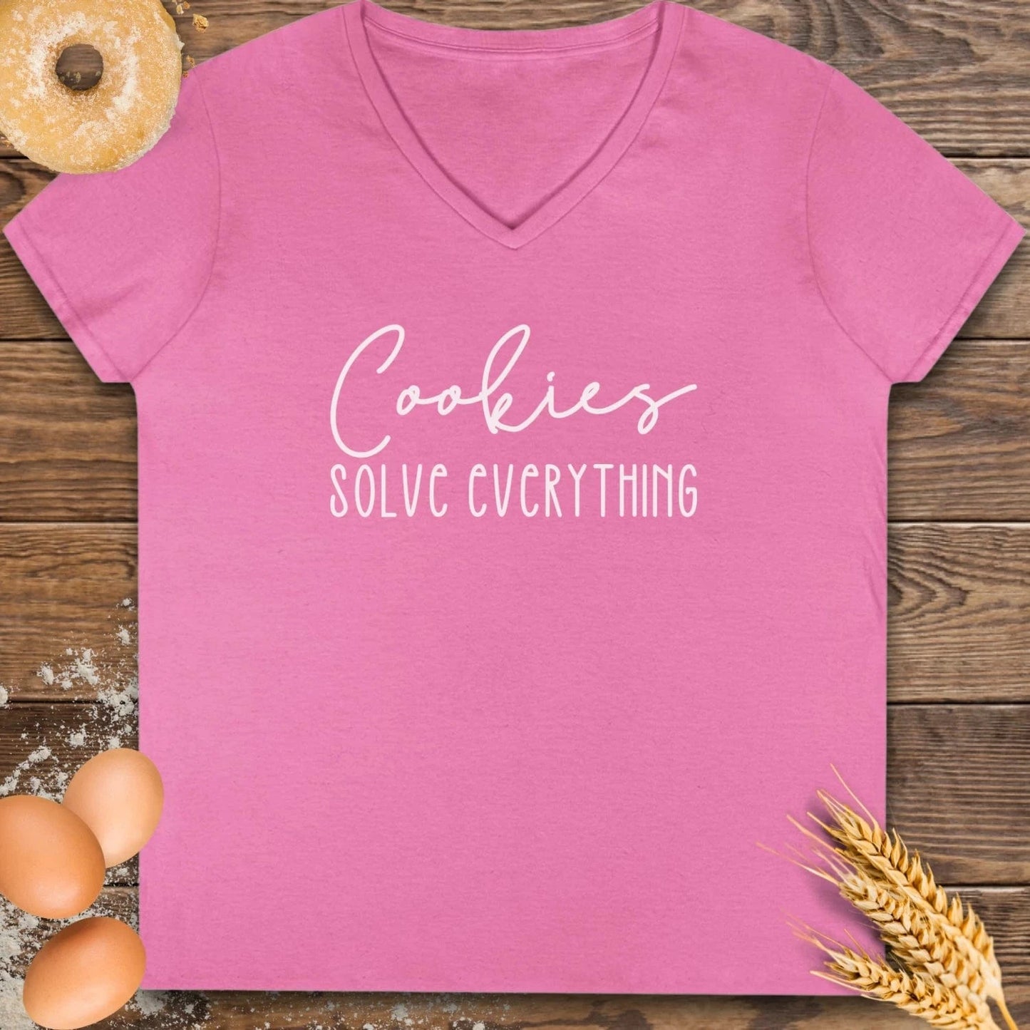 Cookies Solve V-Neck