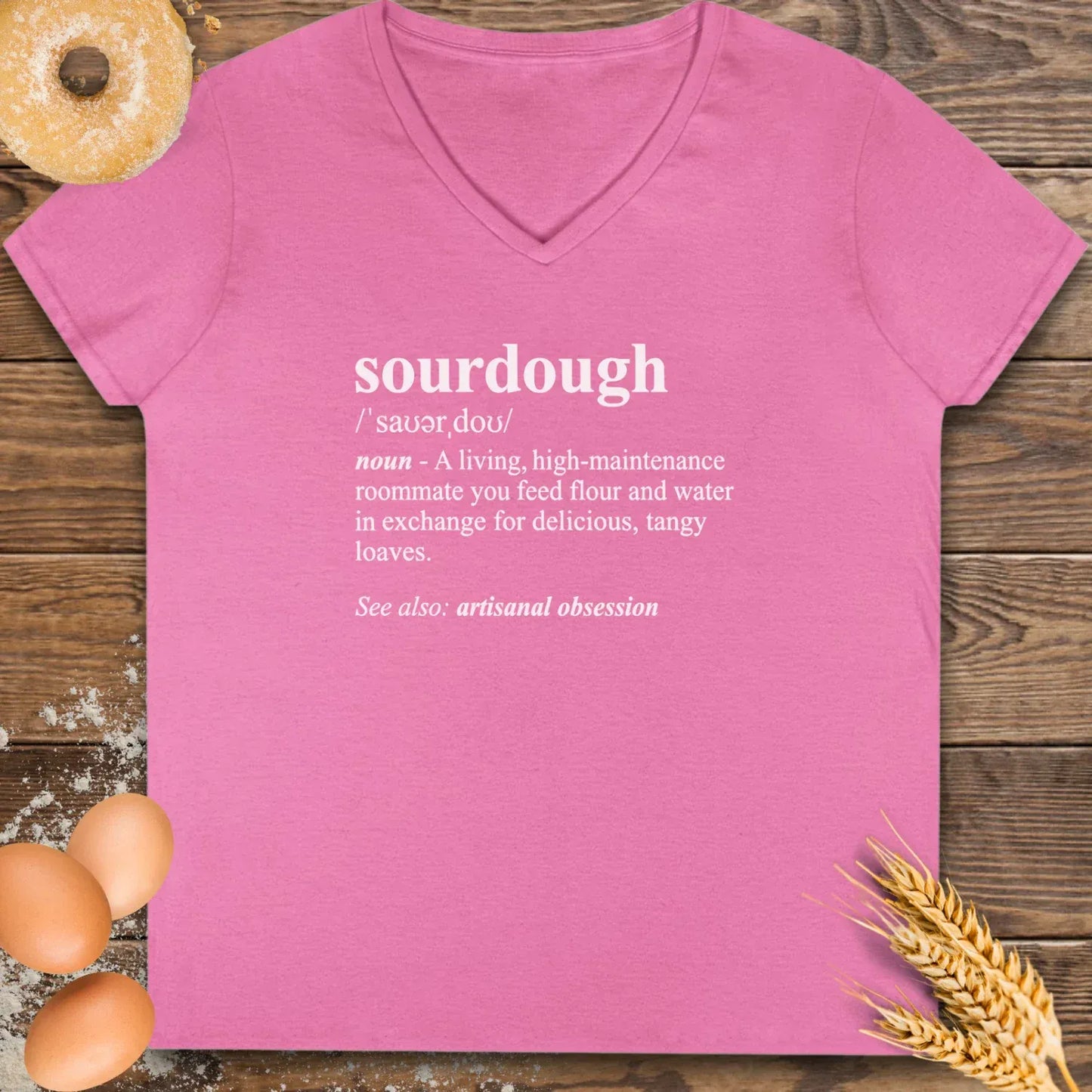 Sourdough Definition V-Neck