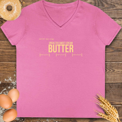 Unsalted Butter V-Neck