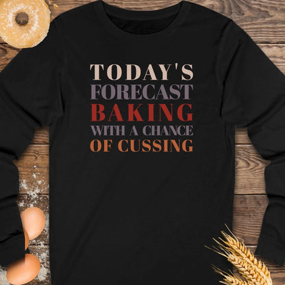 Chance of Cussing Long Sleeve Tee