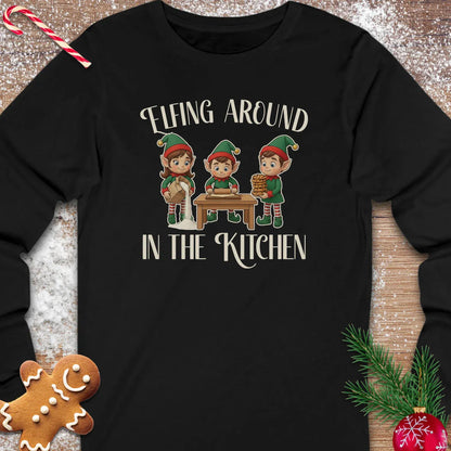 Elfing Around Long Sleeve Tee