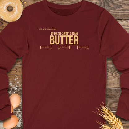 Unsalted Butter Long Sleeve Tee
