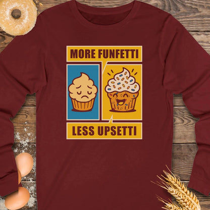 More Funfetti Long Sleeve Tee