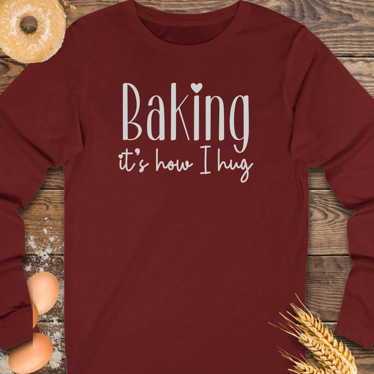 Baking Hug Long Sleeve Tee