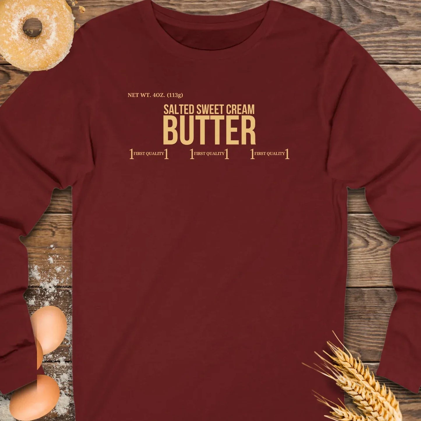 Salted Butter Long Sleeve Tee