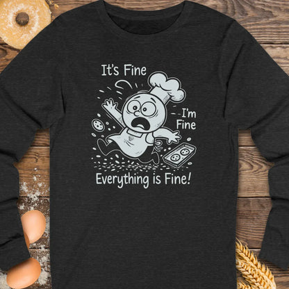 It's Fine Long Sleeve Tee