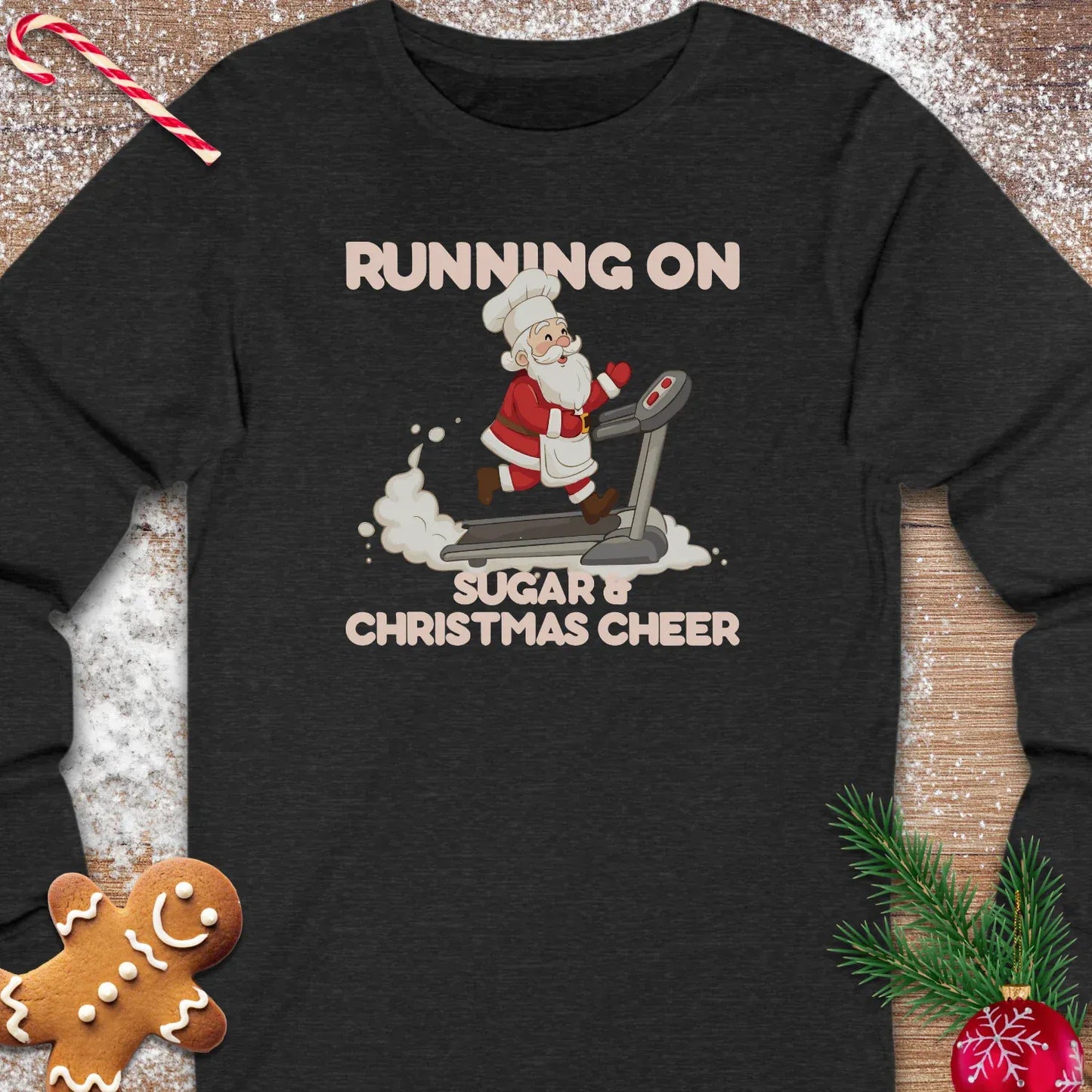Sugar & Christmas Long Sleeve Tee