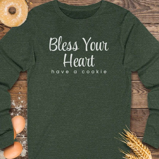 Bless Your Heart Long Sleeve Tee