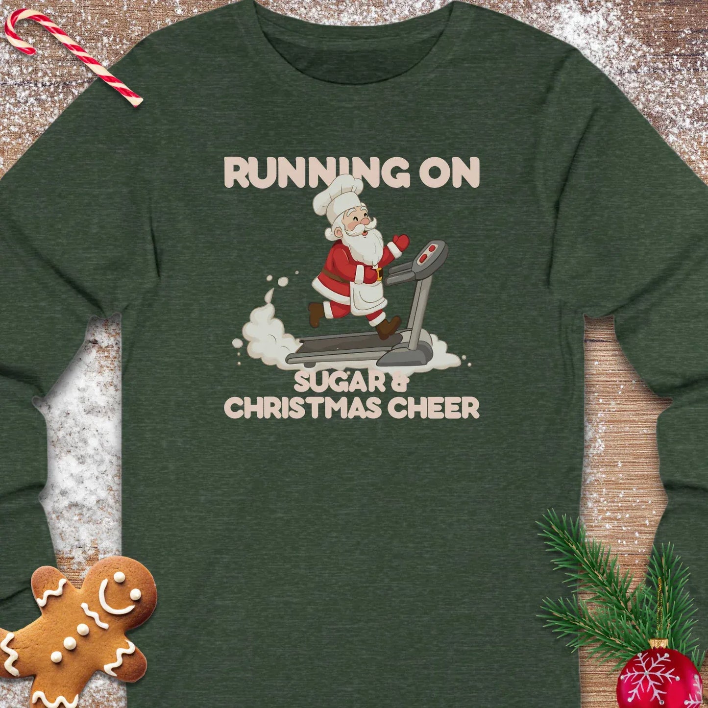 Sugar & Christmas Long Sleeve Tee