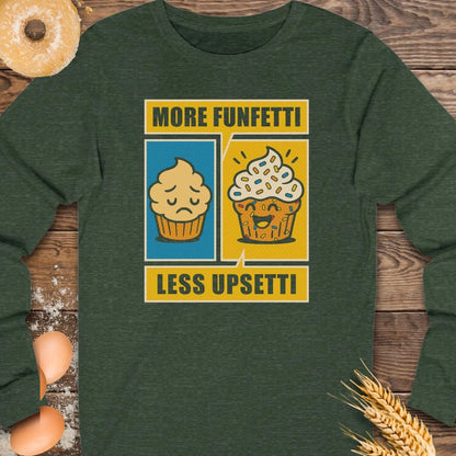 More Funfetti Long Sleeve Tee