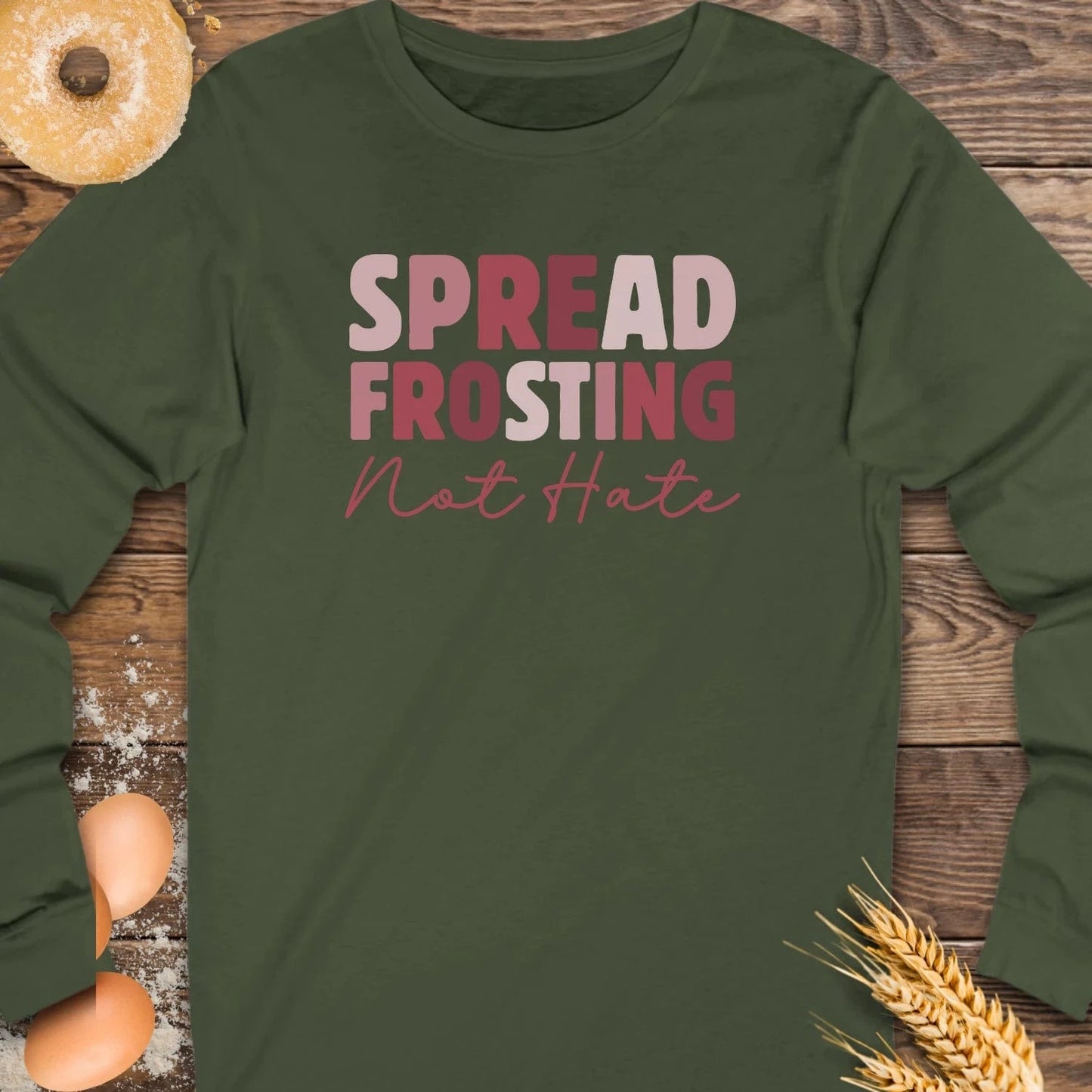Spread Frosting Long Sleeve Tee
