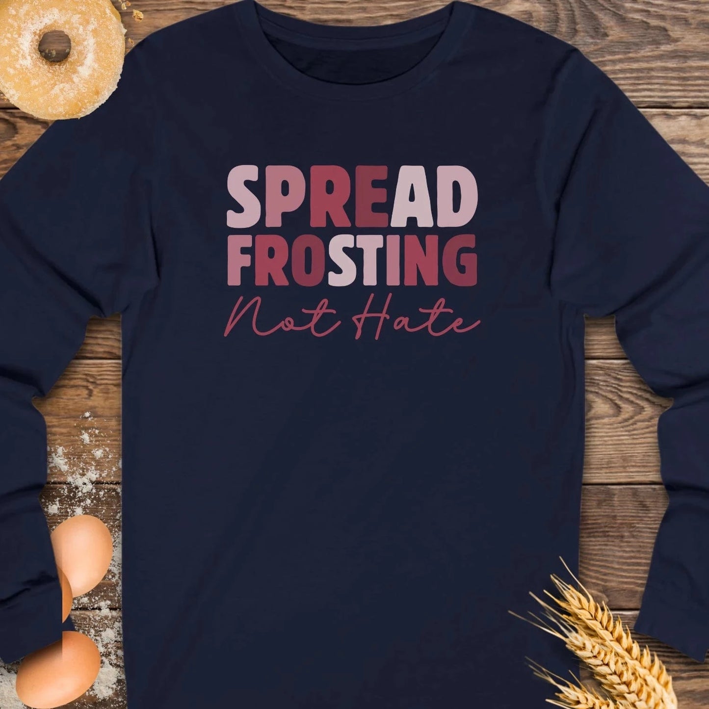 Spread Frosting Long Sleeve Tee