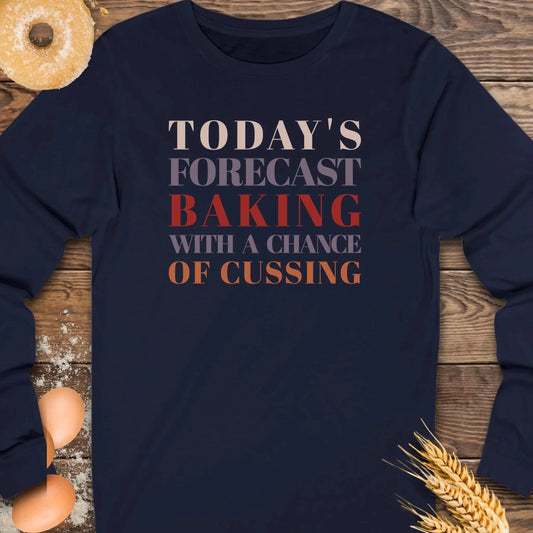 Chance of Cussing Long Sleeve Tee