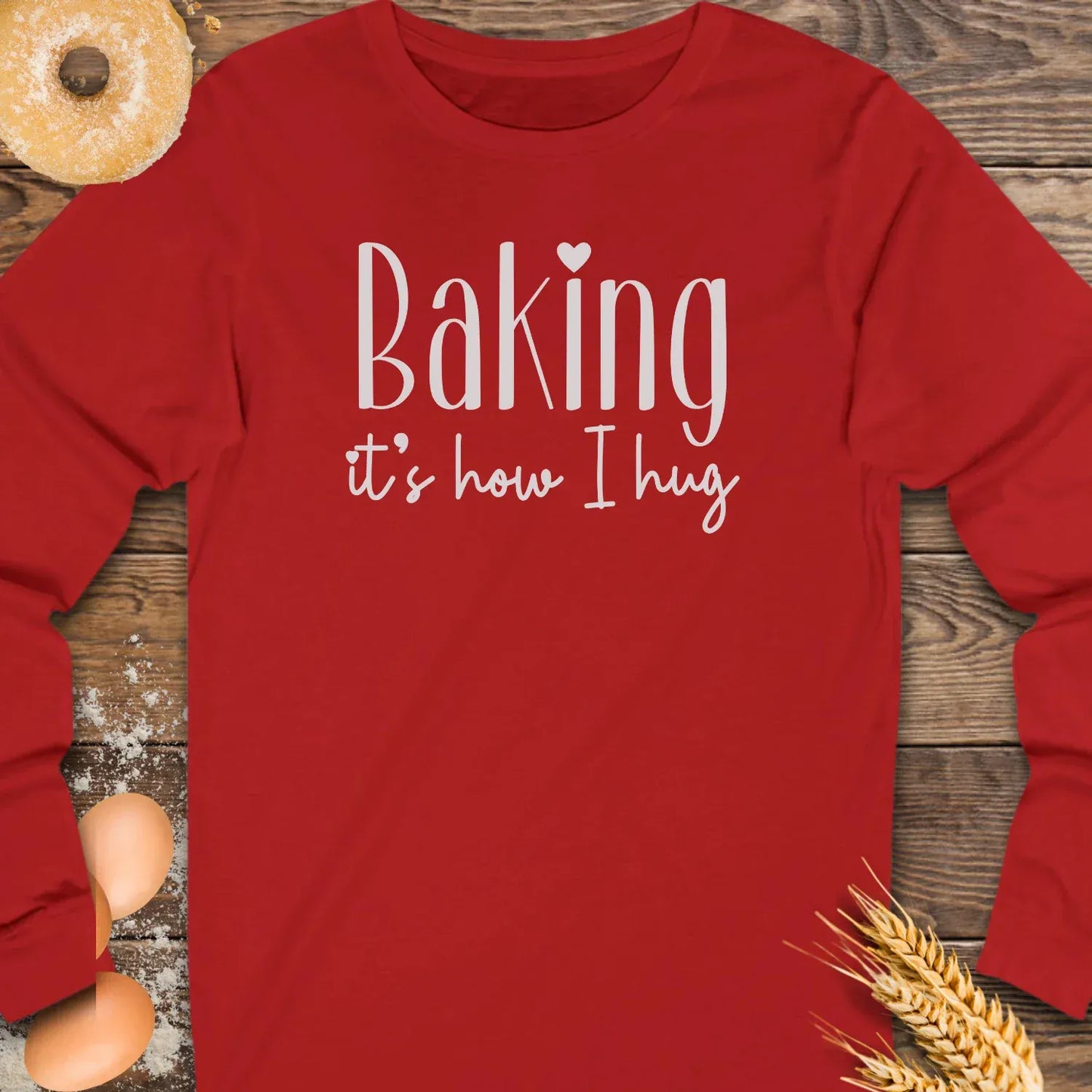 Baking Hug Long Sleeve Tee