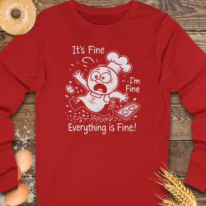 It's Fine Long Sleeve Tee