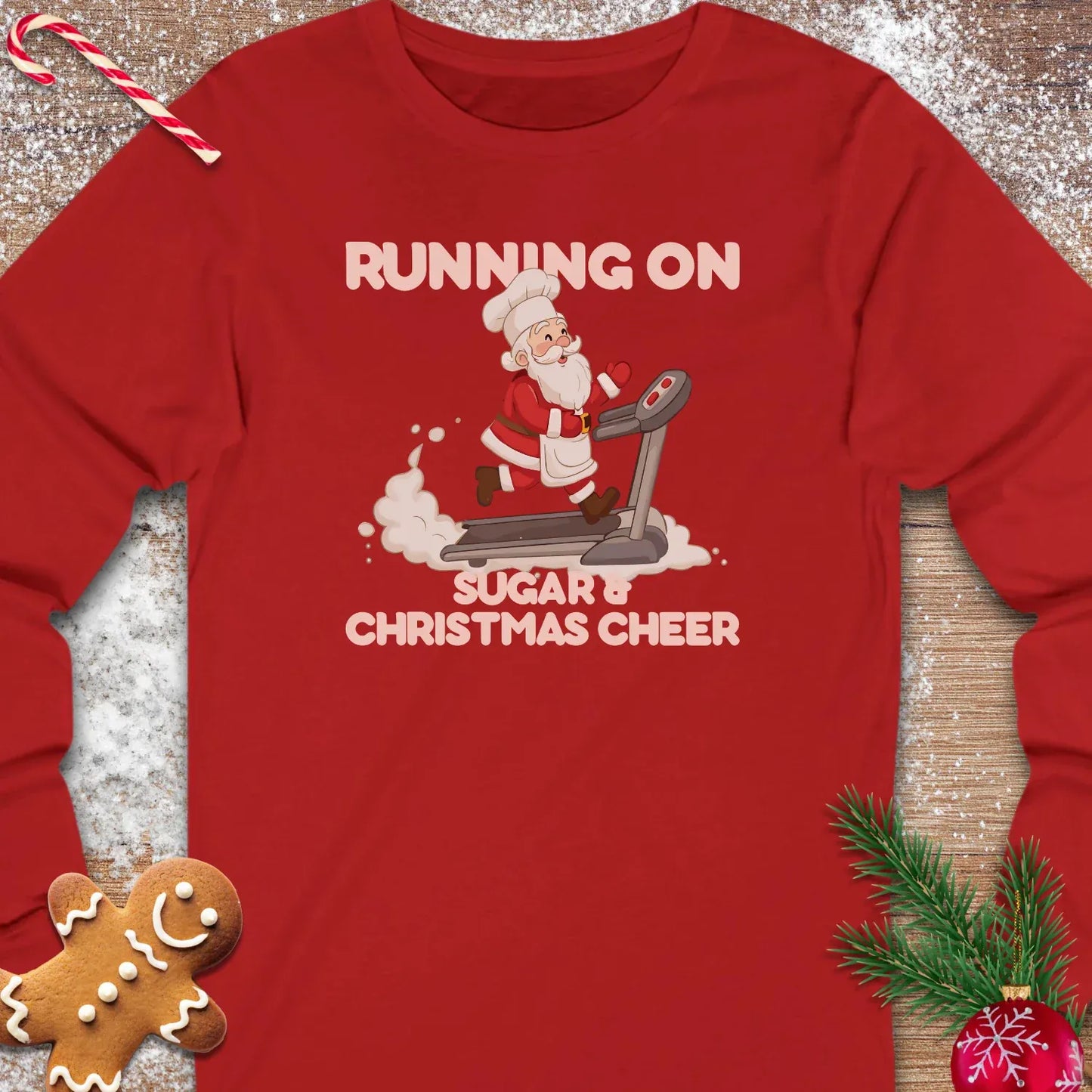Sugar & Christmas Long Sleeve Tee
