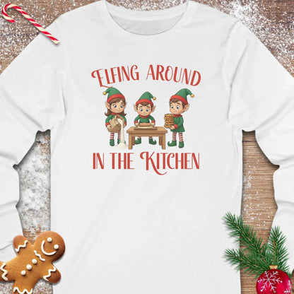 Elfing Around Long Sleeve Tee