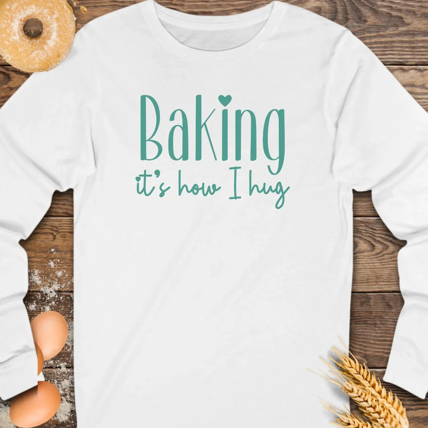 Baking Hug Long Sleeve Tee