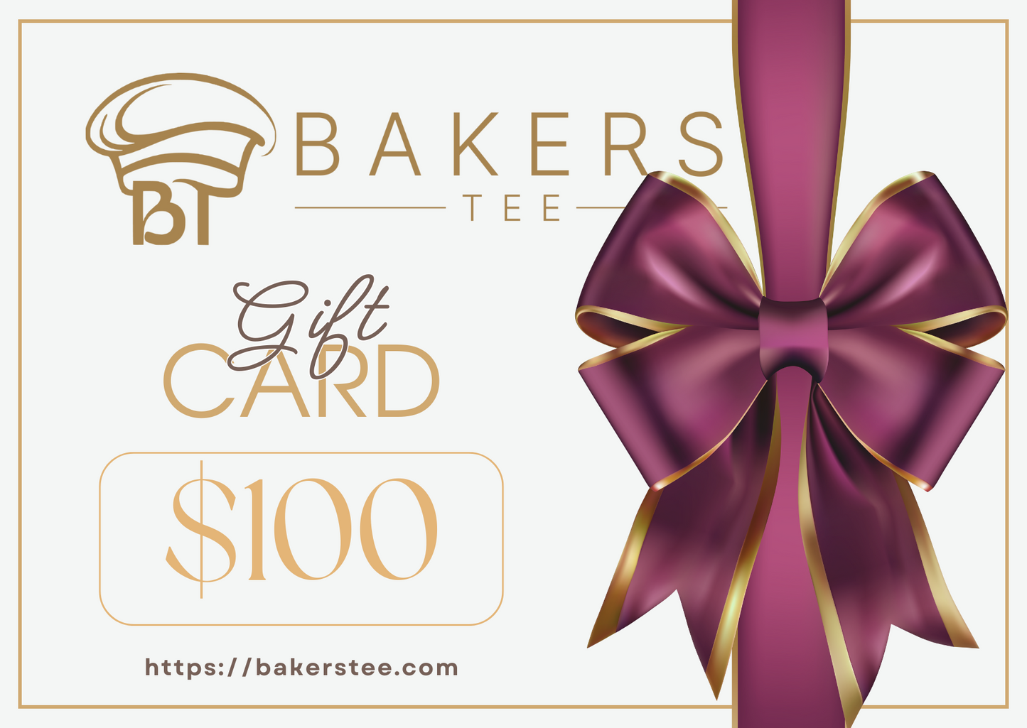 Bakers Tee Gift Card