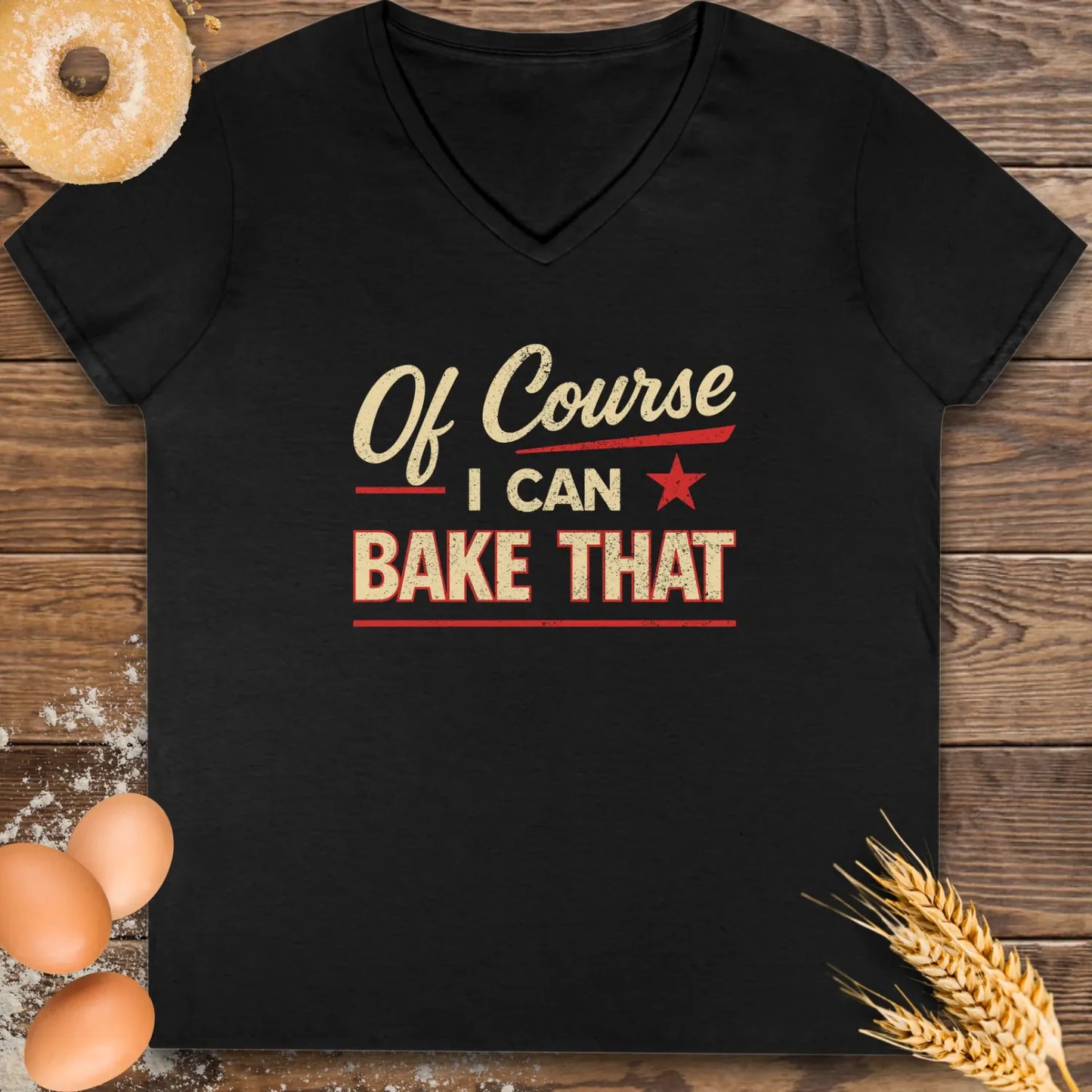 Bake That V-Neck
