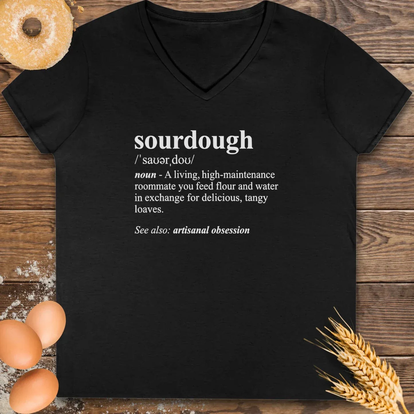 Sourdough Definition V-Neck