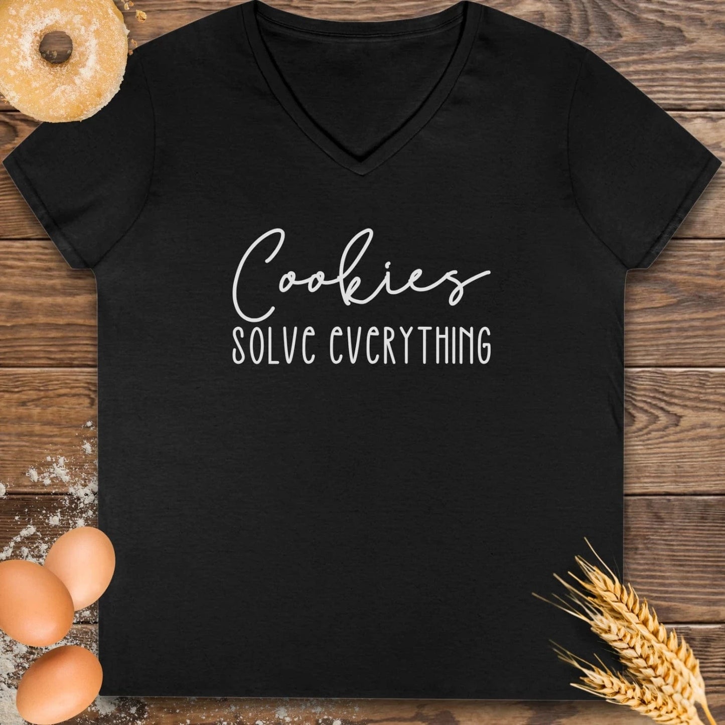 Cookies Solve V-Neck