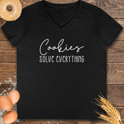 Cookies Solve V-Neck