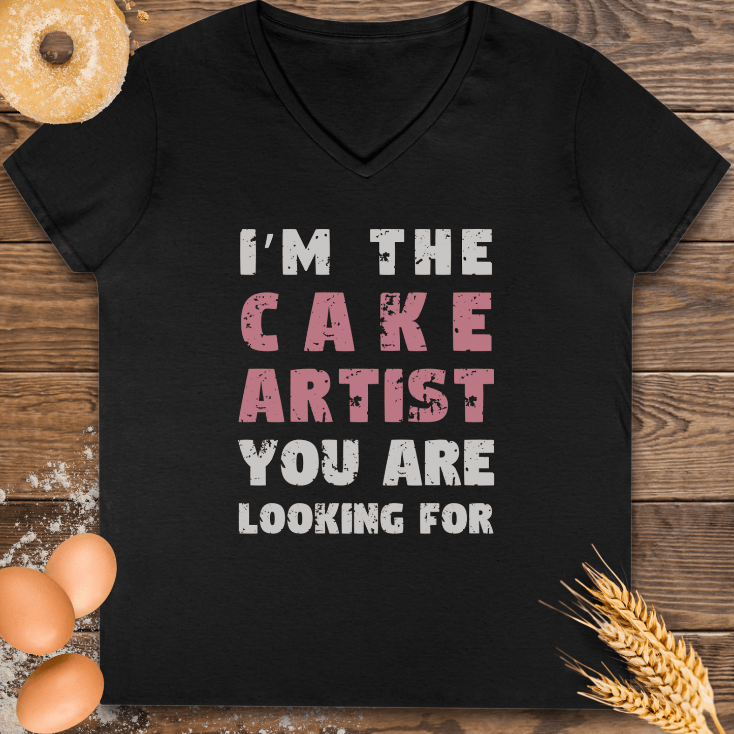 I'm the Cake Artist V-Neck